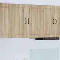 Keukenkast Kalmar Sonoma Eiken 80 x 31 x 80 cm Bewerkt hout - thumbnail