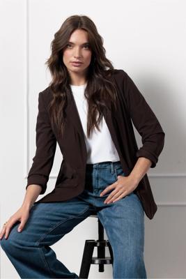 Studio Anneloes Fran Blazer 94808 Blazers 8700 Espresso
