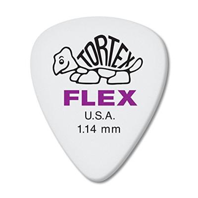 Dunlop Tortex Flex Standard plectrums 1.14 mm (12 stuks)