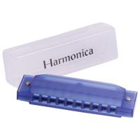 Goki mondharmonica blauw - thumbnail