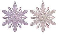 Sneeuwvlok d12l12b1h14 cm a2 Decoris - Decoris - thumbnail