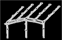 Dorema Frame Voortent Octavia 240 Staal EasyGrip 25mm - thumbnail