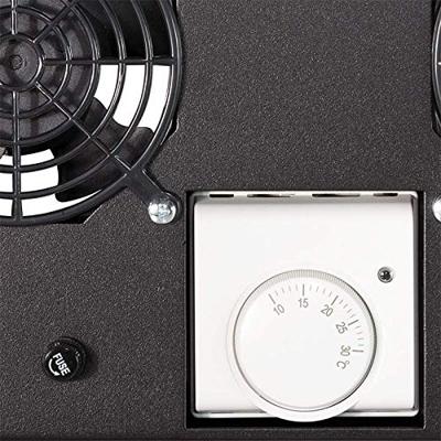 LogiLink FAS122B 19 inch 4 x Ventilator voor patchkast Zwart