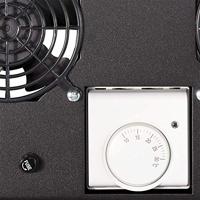 LogiLink FAS122B 19 inch 4 x Ventilator voor patchkast Zwart - thumbnail