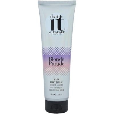 Alfaparf That's it Blonde Parade Mask 150ml