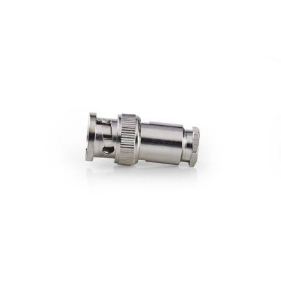 Nedis CVVC01903ME Bnc-connector Mannelijk Voor 5,0mm-coaxkabels 25 Stuks Metaal