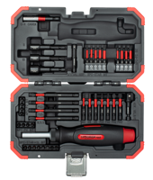 Gedore Bitset 1/4&apos;&apos; in BMC | 43-dlg. - R33003043 - thumbnail