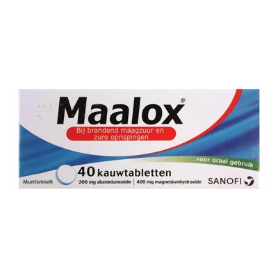 Maalox Kauwtabletten 40tb