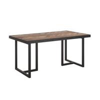 DTP Home Eettafel 'Criss Cross' Hout en staal, 280 x 100cm - thumbnail
