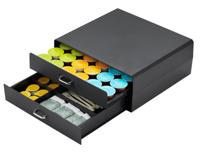 Koffiecapsulehouder brasq cd300 zwart - thumbnail