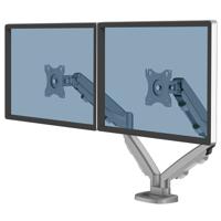 Fellowes 9683301 ESI EPPA monitorarm dubbel, 2 x monitoren 8 kg en 39 inch, zilver - thumbnail