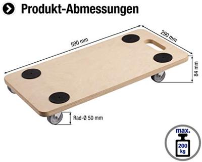 Metafranc Meubelroller 590X290 Sh/Pu 200Kg W - WU0822100 Metafranc Meubelroller 590X290 Sh/Pu 200Kg W - WU0822100