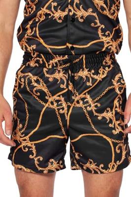 Party outfit Festival Heren Zwart/Goud Stanley