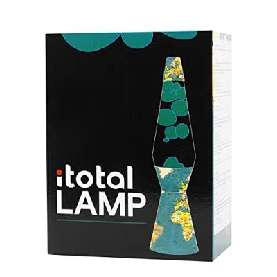 Itotal Lavalamp wereldkaart, 40cm