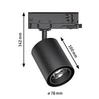 Paulmann Kratos 96548 LED-railspot ProRail3 18.5 W LED Zwart - thumbnail