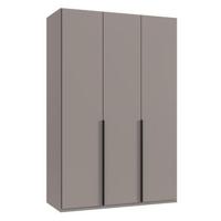 Kledingkast Milaan 3-deurs - greige - 208x135x58 cm - thumbnail