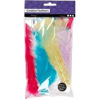 Creativ Company Veren in diverse kleuren 11-17cm, 18st. - thumbnail