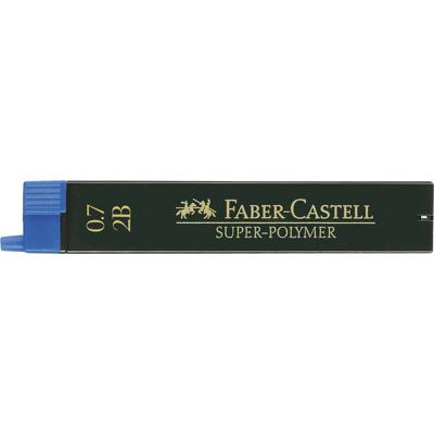Faber Castell Potloodstiftjes Super-Polymer - 0,7mm - 2B