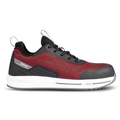 Redbrick motion spirit af s1ps esd | rood/zwart | maat 39 - 8713458012007 Redbrick motion spirit af s1ps esd | rood/zwart | maat 39 - 8713458012007