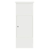 Pakket inwerp box Wit 44.5 x 29 x 110.5 cm Staal - thumbnail