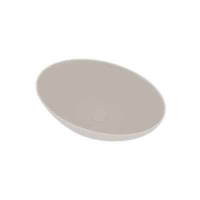 Opbouw Waskom Ideavit Solidthin 50x33x14.5 cm Solid Surface Mat Wit Opbouw Waskom Ideavit Solidthin 50x33x14.5 cm Solid Surface Mat Wit