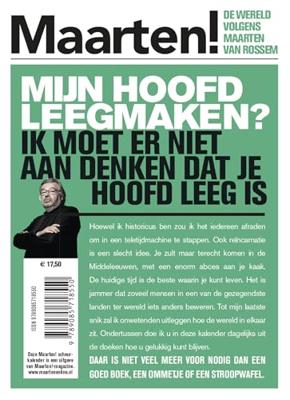 Maarten! Scheurkalender ** 2025