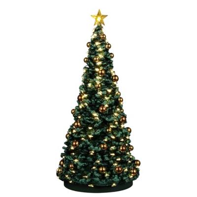 Jolly Christmas Tree battery operated (4.5V) Kerst LEMAX - Lemax Jolly Christmas Tree battery operated (4.5V) Kerst LEMAX - Lemax