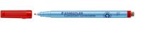 Staedtler Lumocolor uitwisbare pen, schrijfbreedte: 0,6 mm, rood - thumbnail
