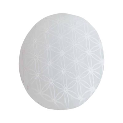 Edelsteen Seleniet Palm Zak Steen Flower of Life Edelsteen Seleniet Palm Zak Steen Flower of Life