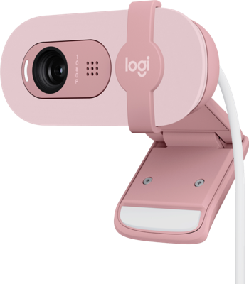 Logitech Brio 100 webcam 2 MP 1920 x 1080 Pixels USB Roze Logitech Brio 100 webcam 2 MP 1920 x 1080 Pixels USB Roze