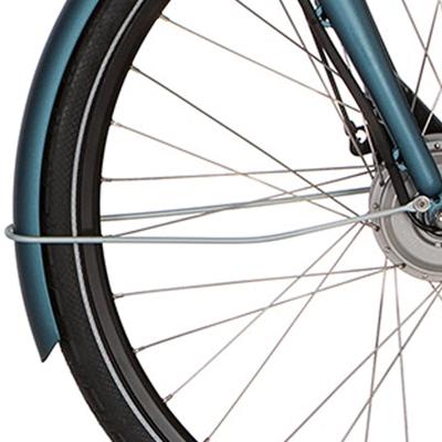 Cortina spatbordstang voor 28 e-yoya light azure blue matt