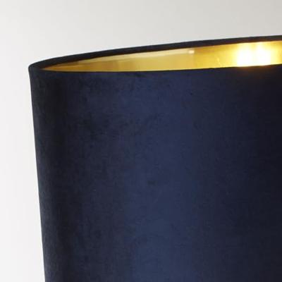 Searchlight Design tafellampScarborough goud met donkerblauw - EU67522AZ