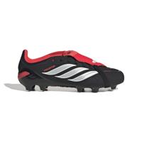 adidas Predator Elite FT Gras Voetbalschoenen (FG) Kids Zwart Wit Rood - thumbnail