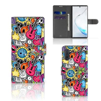 Samsung Galaxy Note 10 | Wallet Case | met Pasjes | Punk Rock
