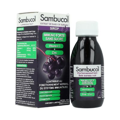 Sambucol Vlierbes suikervrij - 120 ml