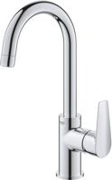 GROHE BauEdge waterbesparende 1-gats wastafelkraan L-size chroom 23911001 - thumbnail