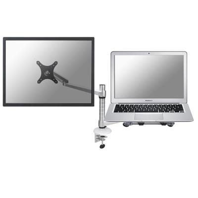 Neomounts fpma-d300notebook flatscreen- en notebook bureausteun zilver