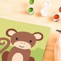Ravensburger CreArt Wild Monkey - thumbnail