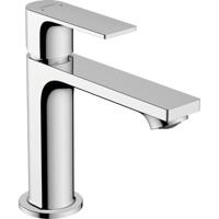 Hansgrohe Wastafelmengkraan Rebris E Eengreeps 110 Met Trekwaste Chroom - thumbnail
