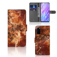 Samsung Galaxy S20 | Bookcase | Marmer Bruin - thumbnail