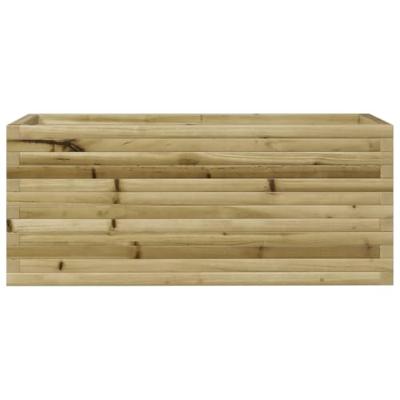 VidaXL Plantenbak 110x40x45,5 cm geïmpregneerd grenenhout