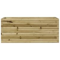 Plantenbak 110x40x45,5 cm gempregneerd grenenhout - thumbnail