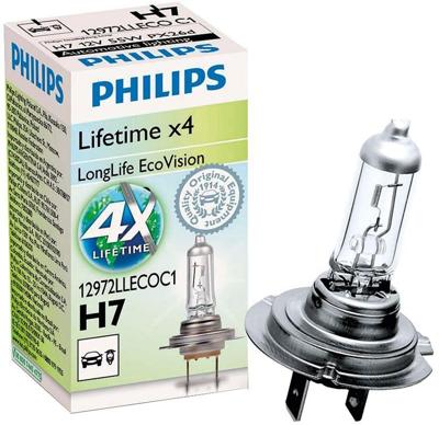 Philips Hoofdlamp h-7-longlife 12 volt 12972ll