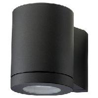 SG lighting LED Metro zwart 614690 wandarmatuur naar beneden stralend GU10 fitting kies zelf lamp - thumbnail