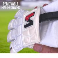Onekeeper Solid White Keepershandschoenen Wit - thumbnail