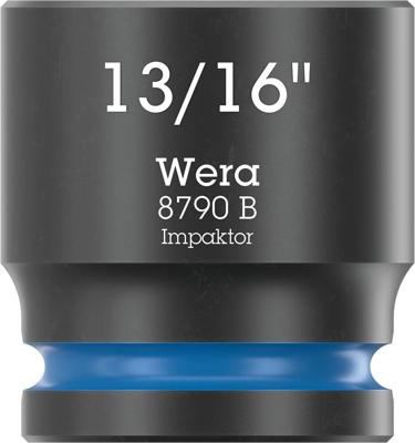 Wera 8790 B Impaktor-dop met 3/8"-aandrijving, 13/16" x 32 mm - 05005523001 Wera 8790 B Impaktor-dop met 3/8"-aandrijving, 13/16" x 32 mm - 05005523001