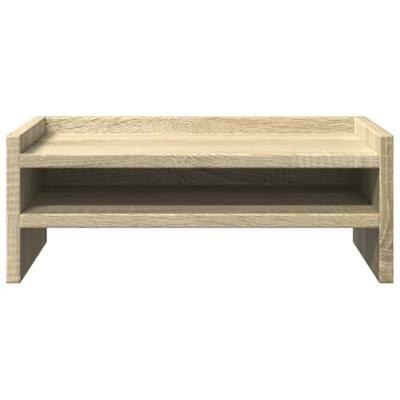 VidaXL Monitorstandaard 42x24x16 cm bewerkt hout sonoma eikenkleurig