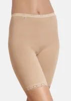 Basic Long Dames - Boxershort lange pijpjes - Broekje voor onder jurk - Katoen - thumbnail