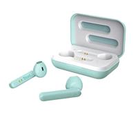 Trust Mobile Primo Touch Draadloze Bluetooth Oordopjes Wireless Earphones, 10 Uur Speeltijd in Totaal, Ingebouwde Microfoon, TWS, voor PC, Laptop, Smartphone, Tablet - Turquoise - thumbnail