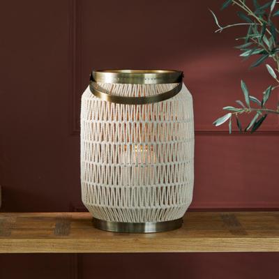 Rivièra Maison Windlicht 'San José' Katoenen touw, 56cm Rivièra Maison Windlicht 'San José' Katoenen touw, 56cm